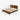Stunning Brown Oak Wood Pine Bed Frame for a Cozy Bedroom hym - 478MUTUKISPACE