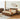 Stunning Brown Oak Wood Pine Bed Frame for a Cozy Bedroom hym - 478MUTUKISPACE
