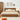 Luxurious Oak Pine Brown Wood Bed – Perfect for a Stylish Bedroom Upgrade hym - 479MUTUKISPACE