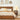 Luxurious Oak Pine Brown Wood Bed – Perfect for a Stylish Bedroom Upgrade hym - 479MUTUKISPACE