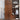 Sleek Brown Oak Cabinet with Durable Tung Wood and Metal Accents hym - 481MUTUKISPACE