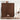 Sleek Brown Oak Cabinet with Durable Tung Wood and Metal Accents hym - 481MUTUKISPACE