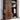 Sleek Brown Oak Cabinet with Durable Tung Wood and Metal Accents hym - 481MUTUKISPACE