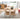 Elegant Brown Oak Wood Dining Table - Natural Finish hym - 482MUTUKISPACE