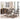 Elegant Brown Oak Wood Dining Table - Natural Finish hym - 482MUTUKISPACE