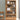 Stunning Brown Oak and Tung Wood Cabinet with Stylish Metal Accents hym - 483MUTUKISPACE
