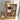 Stunning Brown Oak and Tung Wood Cabinet with Stylish Metal Accents hym - 483MUTUKISPACE