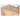 Premium Brown Oak & Tung Wood Cabinet - Natural Wood Finish hym - 484MUTUKISPACE