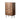Stylish Brown Tung Wood and Metal Chest hym - 487MUTUKISPACE