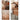 Stylish Brown Tung Wood and Metal Chest hym - 487MUTUKISPACE