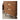Stylish Brown Tung Wood and Metal Chest hym - 487MUTUKISPACE