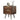 Stylish Bedside Cupboard - Brown Tung Wood & Metal Finish hym - 489MUTUKISPACE