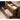 Stylish Bedside Cupboard - Brown Tung Wood & Metal Finish hym - 489MUTUKISPACE