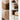 Elegant Brown Tung Wood Coffee Table with Metal Accents hym - 490MUTUKISPACE