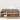 Elegant Brown Tung Wood Coffee Table with Metal Accents hym - 490MUTUKISPACE