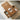 Elegant Brown Tung Wood Coffee Table with Metal Accents hym - 490MUTUKISPACE