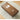 Elegant Brown Tung Wood Coffee Table with Metal Accents hym - 490MUTUKISPACE