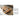 Elegant Brown Tung Wood Coffee Table with Metal Accents hym - 490MUTUKISPACE