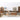 Elegant Brown Tung Wood Coffee Table with Metal Accents hym - 490MUTUKISPACE