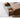 Elegant Brown Tung Wood Coffee Table with Metal Accents hym - 490MUTUKISPACE
