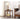 Stunning Brown Tung Wood Tea Table - Elegant Design for Your Living Room Decor hym - 491MUTUKISPACE