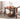 Stunning Brown Tung Wood Tea Table - Elegant Design for Your Living Room Decor hym - 491MUTUKISPACE