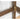 Stylish Bed with Natural Oak, Pine & Cotton - Ramie Upholstery – Elegant Brown, Off White & Gray Finish hym - 630MUTUKISPACE