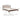 Stylish Bed with Natural Oak, Pine & Cotton - Ramie Upholstery – Elegant Brown, Off White & Gray Finish hym - 630MUTUKISPACE