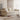 Elegant Beige & Light Gray Sofa with Pink & Blue Accents, Comfortable Dark Brown Faux Leather & Cotton Blend hyt - 1424MUTUKISPACE
