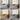 Elegant Contrast Sofabed in Beige, Blue, Dark Brown, Orange & Gray - Premium Cotton & Faux Leather Blend hyt - 1426MUTUKISPACE