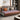 Modern Solid Wood Sofabed with Yellow, Light Gray, Dark Brown, Orange, Green, and Blue Faux Leather hyt - 1431MUTUKISPACE