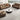Luxurious Dark Brown Sofa with Pine Wood Frame and Plush Goose Down Cushions hzh - 1352MUTUKISPACE