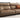 Luxurious Dark Brown Sofa with Pine Wood Frame and Plush Goose Down Cushions hzh - 1352MUTUKISPACE