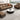 Luxurious Dark Brown Sofa with Pine Wood Frame and Plush Goose Down Cushions hzh - 1352MUTUKISPACE