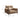 Luxurious Dark Brown Sofa with Pine Wood Frame and Plush Goose Down Cushions hzh - 1352MUTUKISPACE
