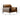Luxurious Brown Sofa with Pine Wood Frame and Faux Leather Accents hzh - 1354MUTUKISPACE