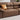 Premium Brown Sofa with Pine Wood Frame & Plush Cotton Down Faux Leather Finish hzh - 1357MUTUKISPACE