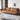 Stylish Sofa with Orange Cotton Upholstery and Pine Wood Frame Featuring Durable Faux Leather Accents hzh - 1358MUTUKISPACE