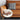 Stylish Sofa with Orange Cotton Upholstery and Pine Wood Frame Featuring Durable Faux Leather Accents hzh - 1358MUTUKISPACE