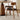 Round Solid Wood Dining Table with Pedestal Base – Stylish Centerpiece for Modern Dining hzmzw - 3154MUTUKISPACE