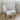 Luxurious White Walnut Wood Chair with Soft Faux Lambswool Upholstery my - 361MUTUKISPACE