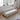 Modern White Sofa with Pine Frame and Stainless Steel Accents my - 366MUTUKISPACE