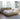 Luxurious Gray Pine Suede Down Bed for Ultimate Comfort my - 377MUTUKISPACE