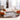 Stylish Techno Fabric Sofa - Available in Orange, Off White, Khaki, Black, Light Gray, and Dark Blue with Wood Accents qm - 16MUTUKISPACE