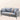 Stylish Mint Green & Dark Blue Sofa with Techno Fabric for Modern Living Rooms qm - 5MUTUKISPACE