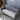 Stylish Dark Blue and Light Gray Sofa with Green Wood Accents - Techno Fabric and Cotton Blend for Ultimate Comfort qm - 6MUTUKISPACE