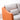 Stylish Dual - Tone Sofa Collection: Dark Blue, Orange, Green & More - Techno Fabric Cotton Blend qm - 8MUTUKISPACE