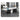 Stylish Particle Board Table in Brown, White, and Gray Finishes qs - 153MUTUKISPACE