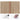 Stylish White Particle Board Cabinet with Natural Wood Accents - Perfect for Modern Living Spaces qs - 156MUTUKISPACE