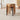 Stylish Rattan & Ash Wood Stool in Black, Brown, or Light Natural Finish tzm - 522MUTUKISPACE